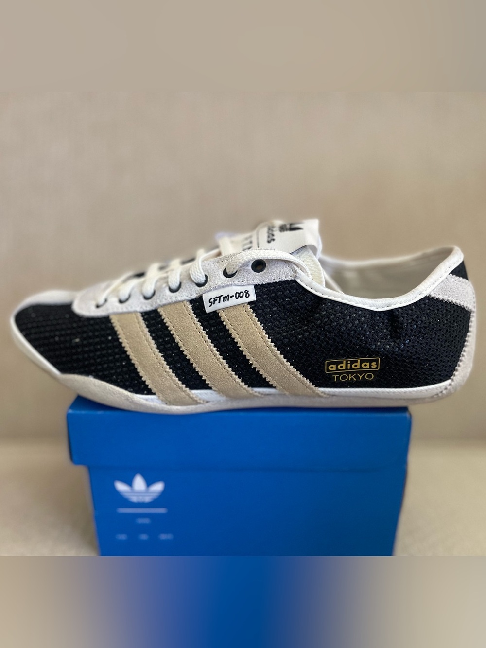 Size 9.5 - adidas Tokyo W x Song For The Mute Core Black Beige KI4737 Wmn’s NEW